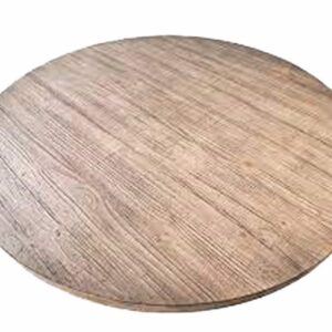 recycled ronde tafeltop 4 cm dikte