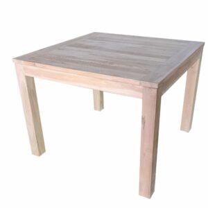 Tuintafel Vierkant met grote latten