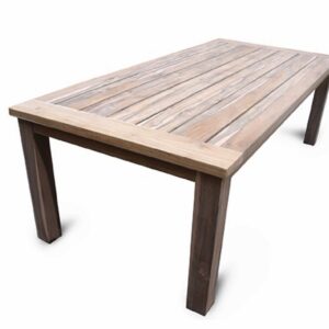 Tuintafel Rechthoekig met grote latten