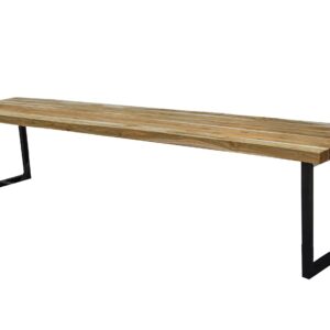 Bank Onderstel U-vorm / dikte 3x3 / Zonder teakhouten top