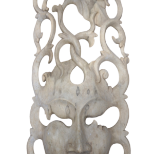 Houten muurmasker "Fairy of the Wood" Big